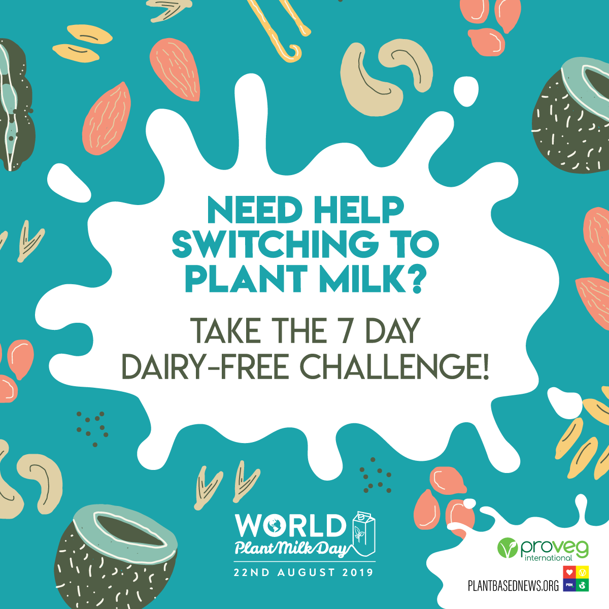 Take the 7 Day DairyFree Challenge! Animal Aid