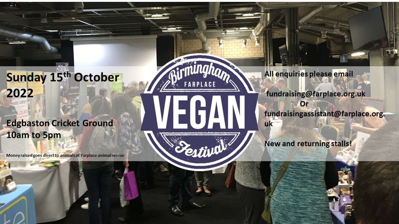 Birmingham Vegan Festival Animal Aid